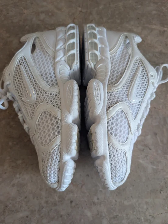 Nike Air Zoom Spiridion Cage 2 (2024) Triple White #CJ1288-100 Men Size 9 No Box - Picture 6 of 12